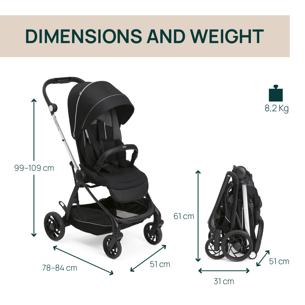 Chicco One4Ever Lounge Stroller