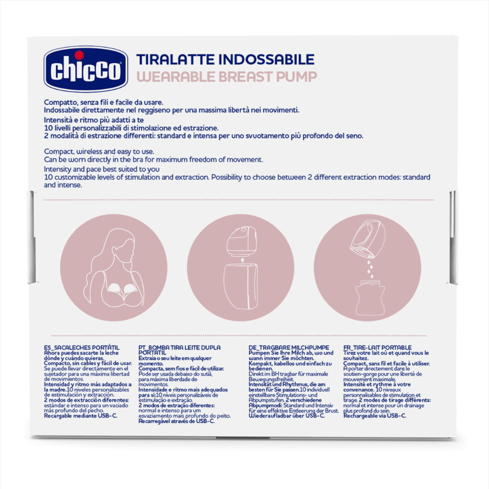 Chicco Double Wearable Electric Breast Pump