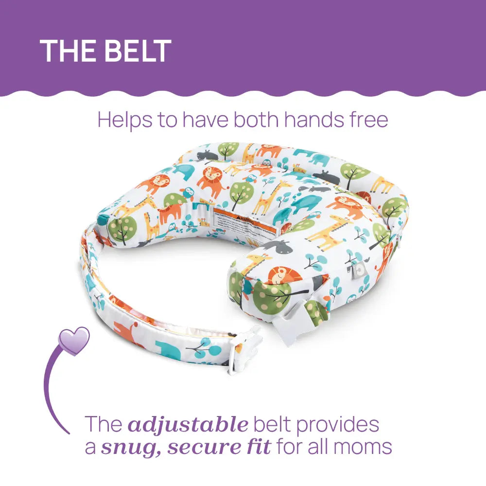 Chicco Boppy Nursing Pillow Deluxe Peaceful Jungle