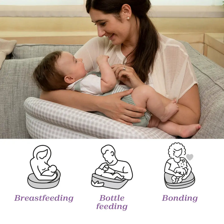 Chicco Boppy Nursing Pillow Deluxe Peaceful Jungle