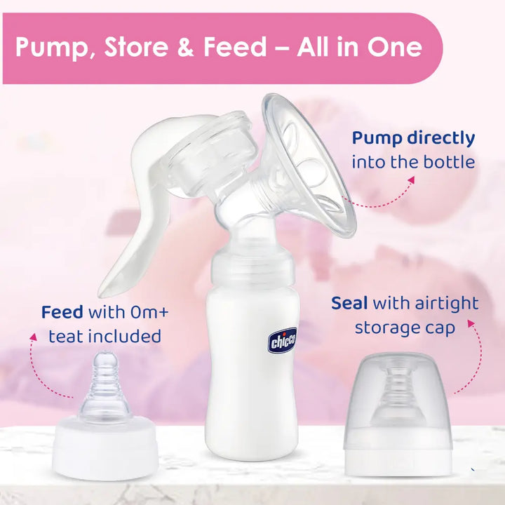 Chicco Manual Breast Pump Essential