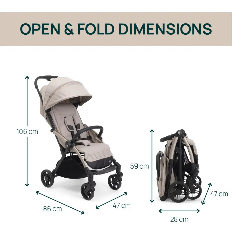 Chicco Goody Xplus Sandshell Stroller