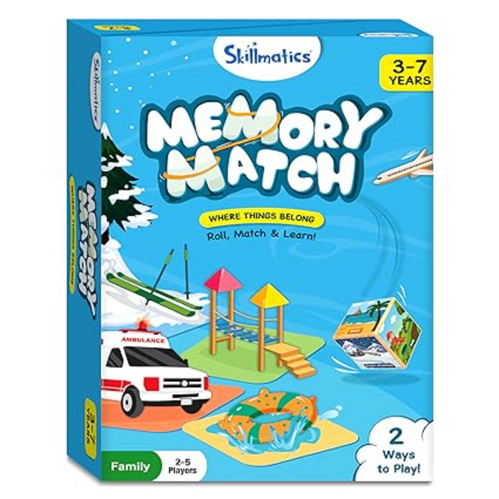 Skillmatics Memory Match - Where Things Belong