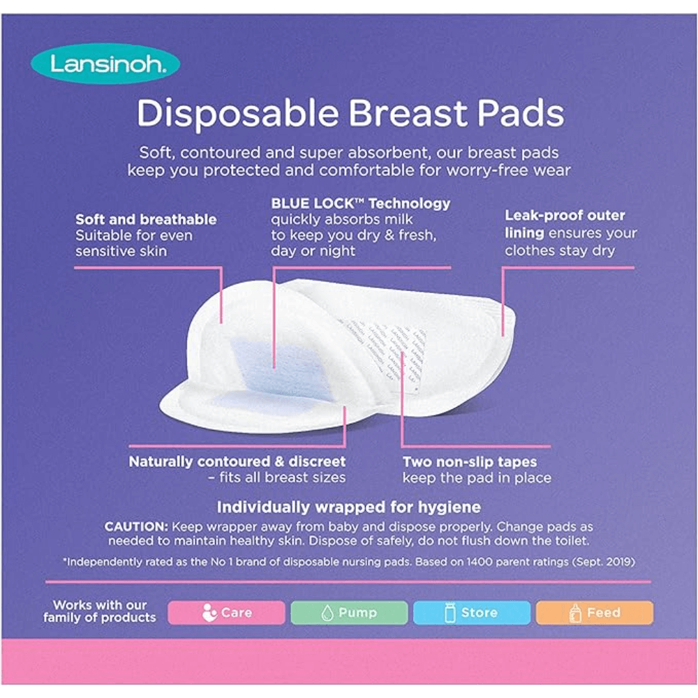 Lansinoh 2 Disposable Breast Pads - Sample Pack