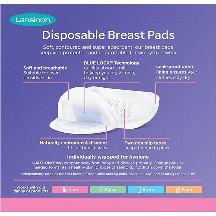 Lansinoh 2 Disposable Breast Pads - Sample Pack