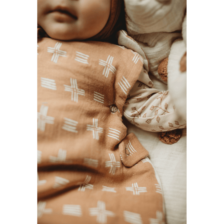 Crane Baby Ezra Collection Muslin Sleeping Bag - River Dash 