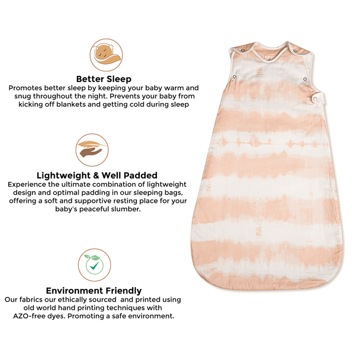 Crane Baby Parker Collection Sleeping Bag - Tie-dye
