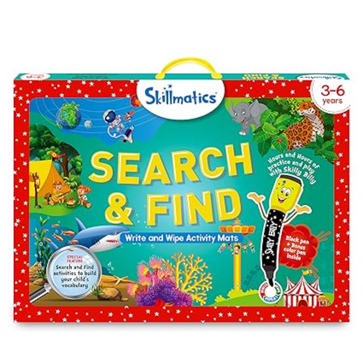 Skillmatics Search &amp; Find - Reusable Activity Mats