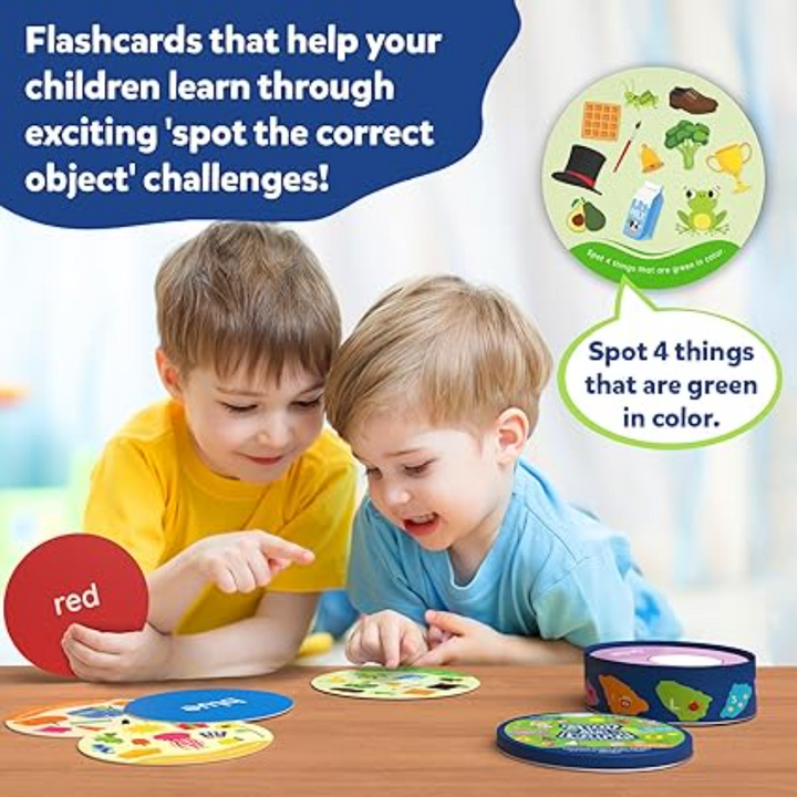 Skillmatics Spot and Learn - Flash Cards for Toddlers 