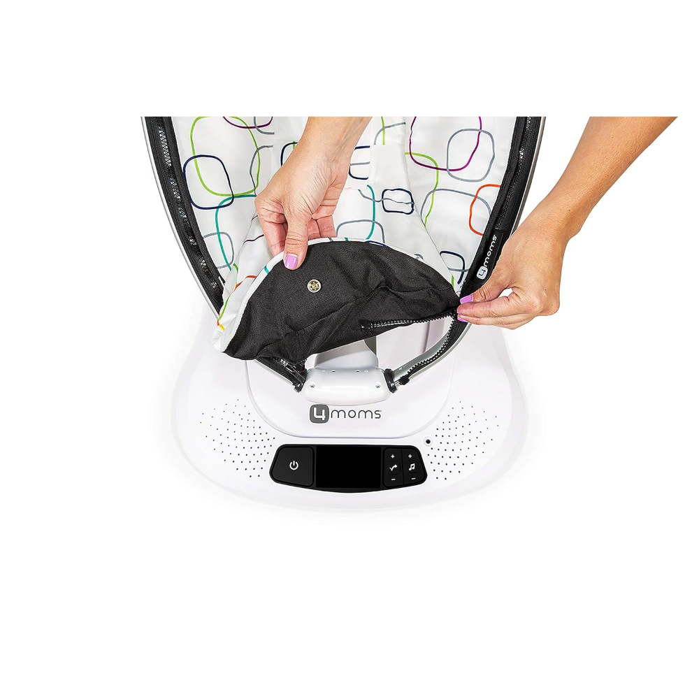 4Moms MamaRoo 4.0 Multi Motion Baby Swing - Grey Classic