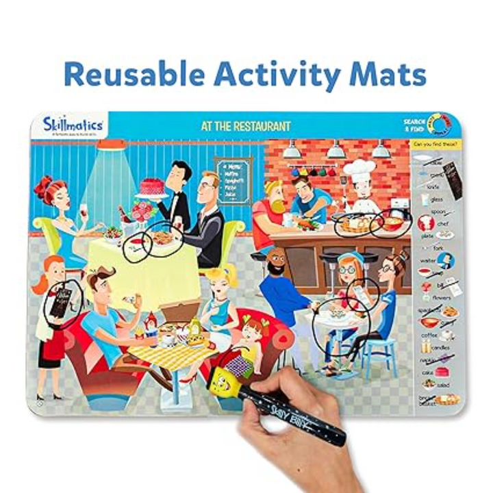 Skillmatics Search &amp; Find - Reusable Activity Mats