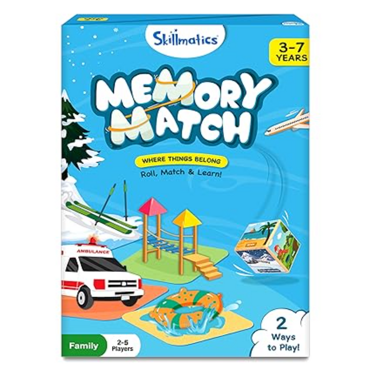 Skillmatics Memory Match - Where Things Belong