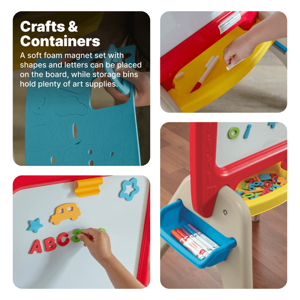 Step2 All Around Easel For Two Red