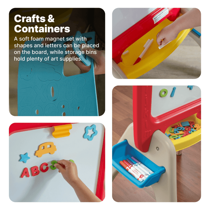 Step2 All Around Easel For Two Red