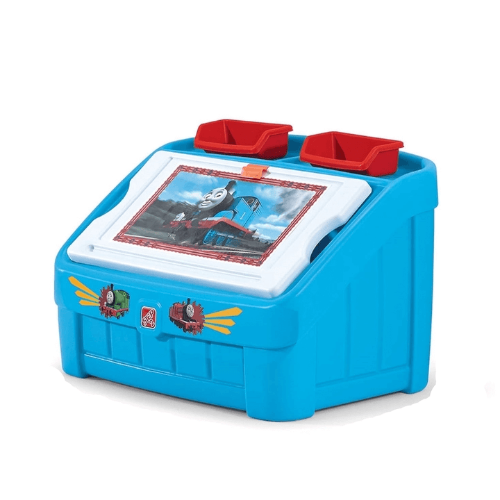 Step2 2-In-1 The Tank Engine Toy Box