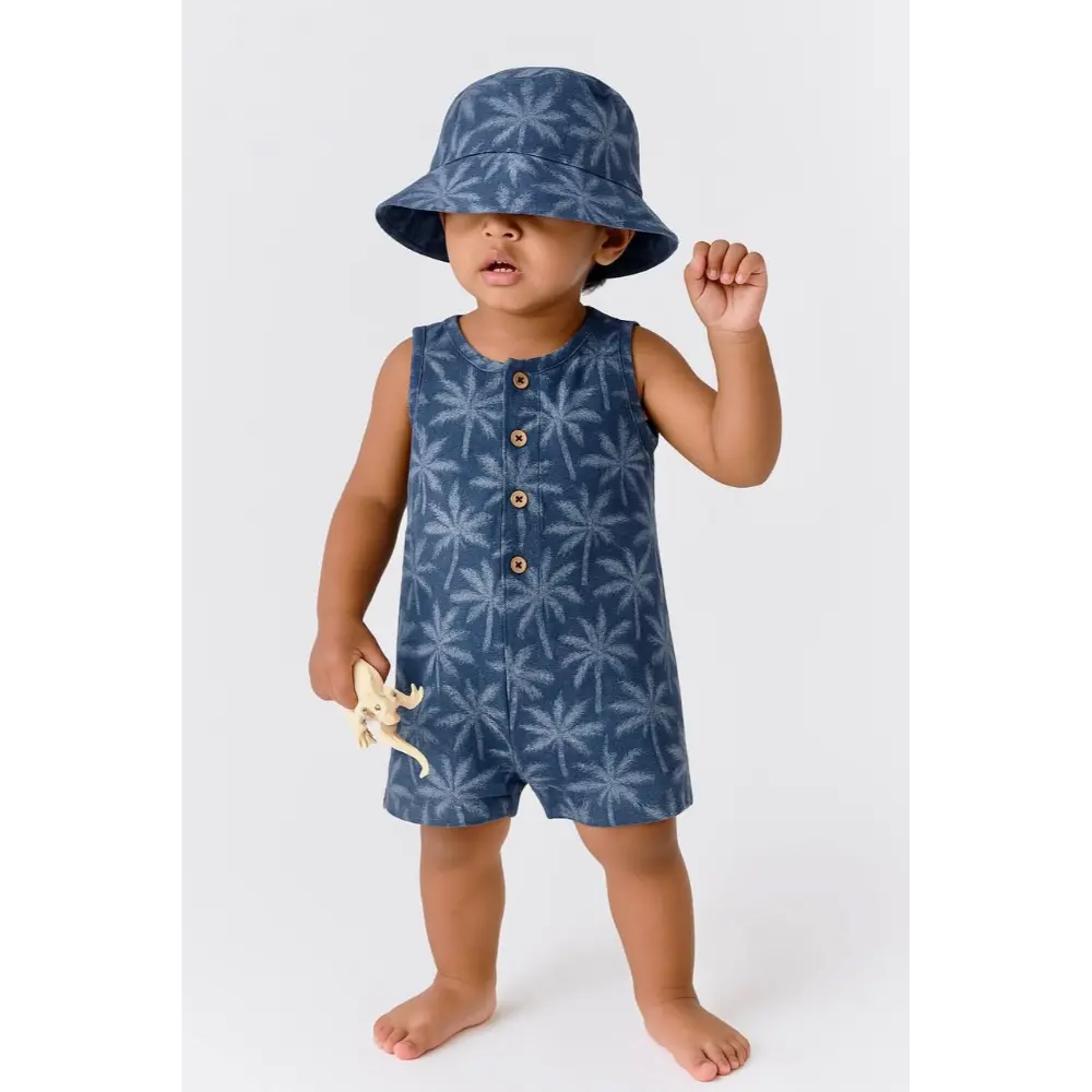 Pattuti - Baby On A Holiday Romper + Hat