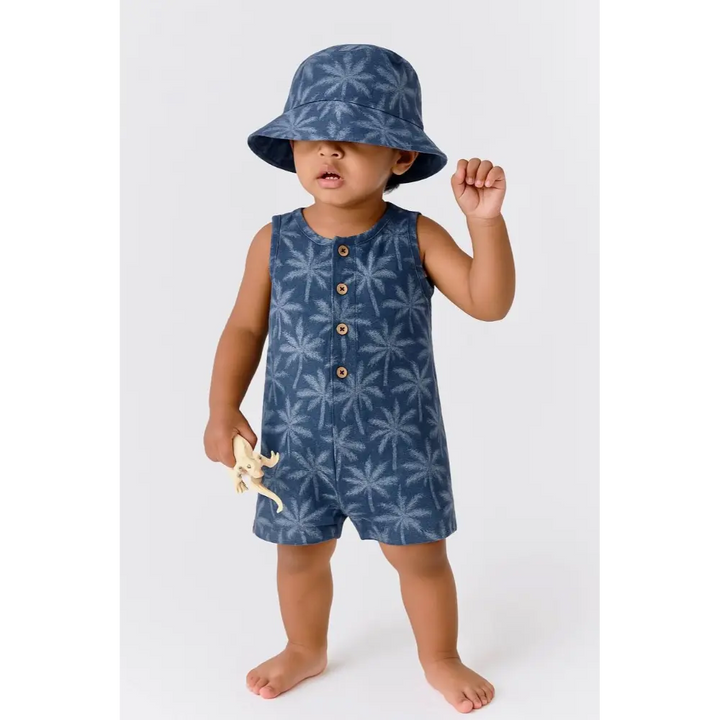 Pattuti - Baby On A Holiday Romper + Hat