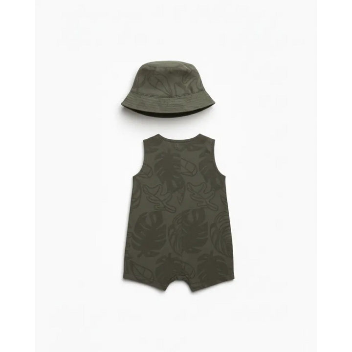 Pattuti - Baby Safari Romper + Hat
