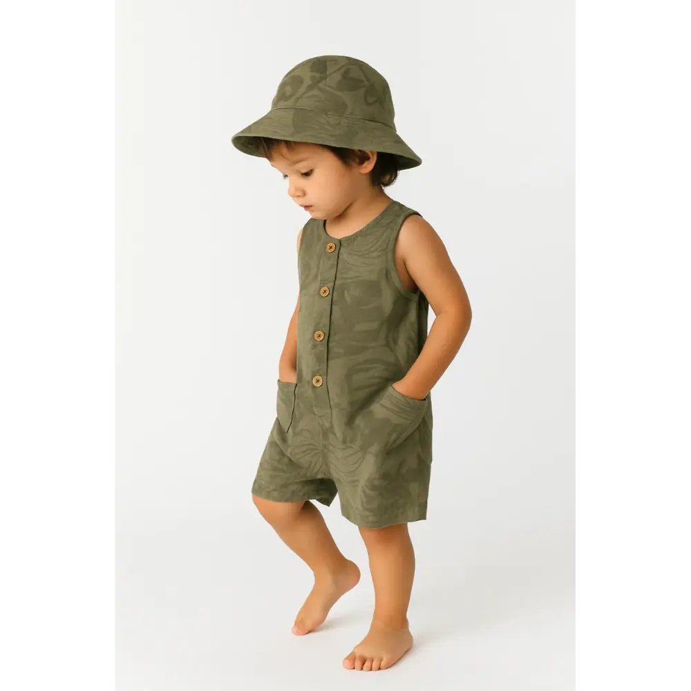 Pattuti - Baby Safari Romper + Hat