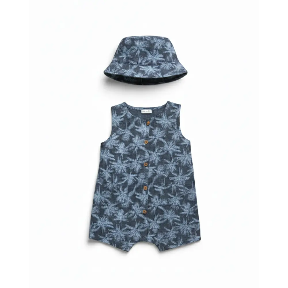 Pattuti - Baby On A Holiday Romper + Hat