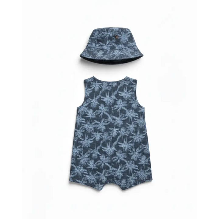 Pattuti - Baby On A Holiday Romper + Hat