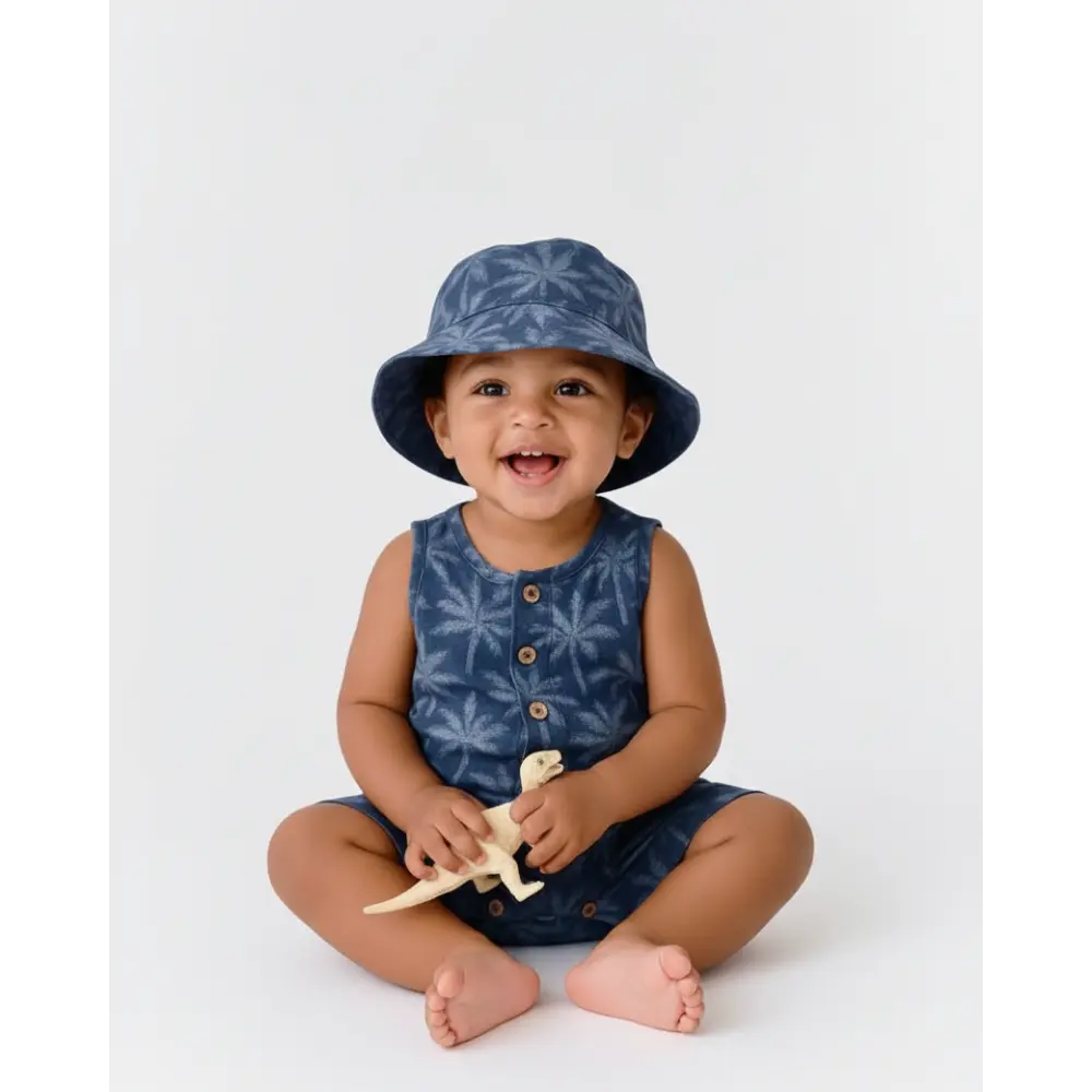 Pattuti - Baby On A Holiday Romper + Hat