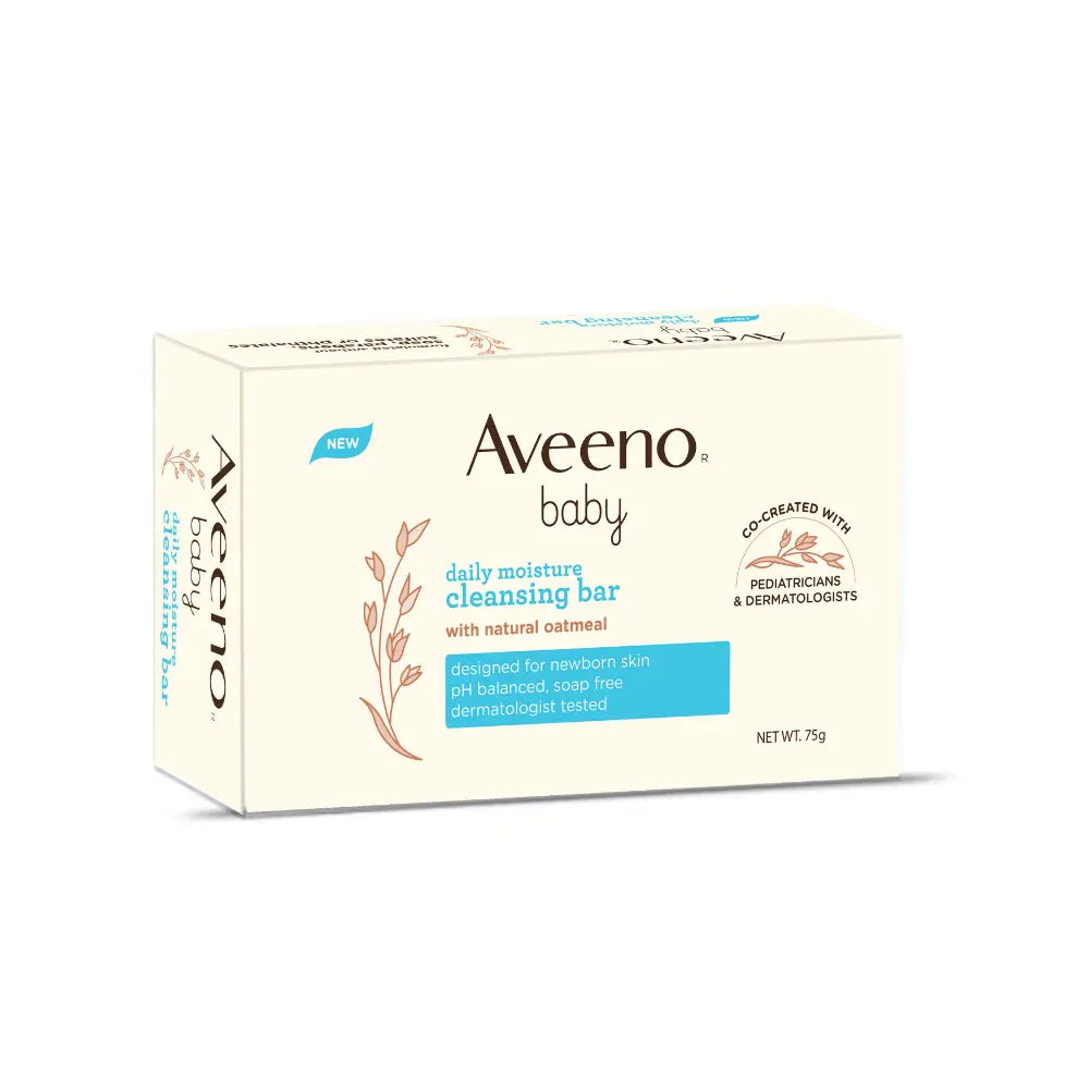 Aveeno Baby Daily Moisture Cleansing Bar - 75g