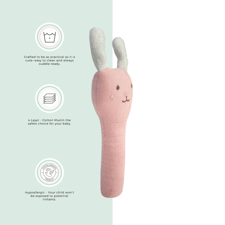 Abracadabra Organics Collectible Face Rattle