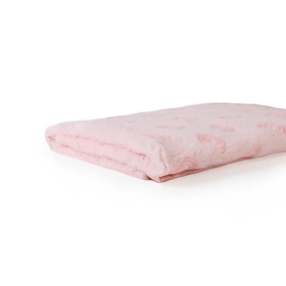 Abracadabra Pink Rose Bloom Luxe Blanket