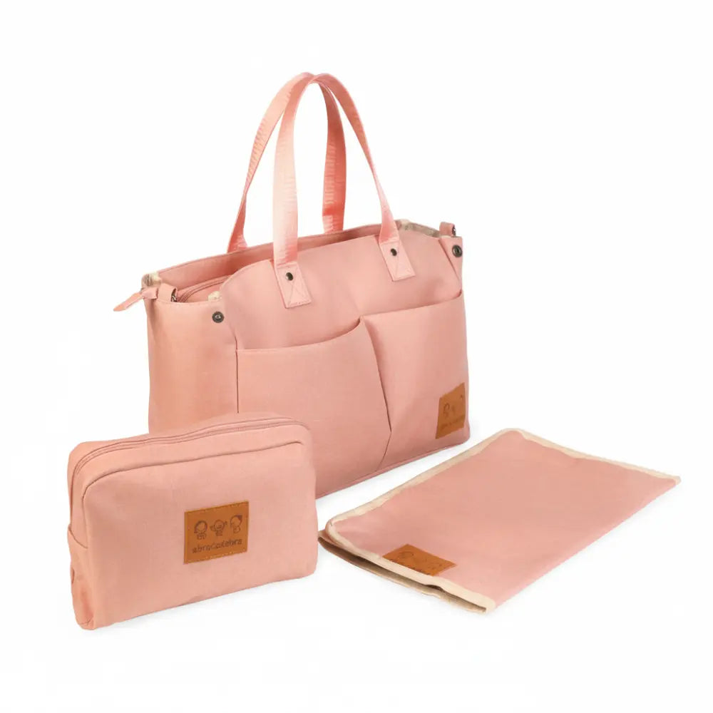 Abracadabra Everyday Essentials Diaper Bag - Dusty Pink