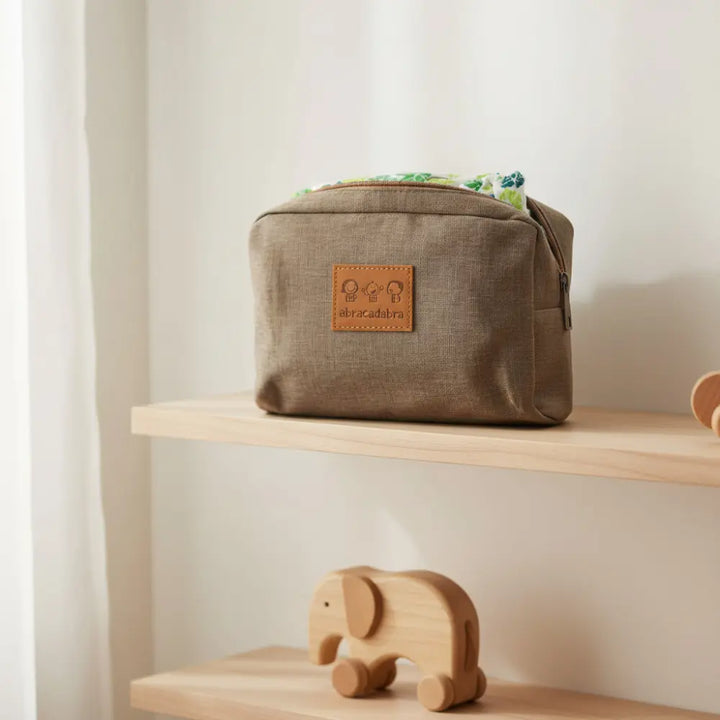 Abracadabra Everyday Essentials Diaper Bag - Pebble Grey