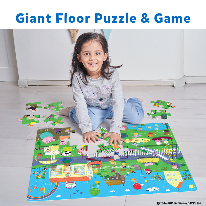 Skillmatics Peppa Pig Floor Puzzle &amp; Game Piece &amp; Play