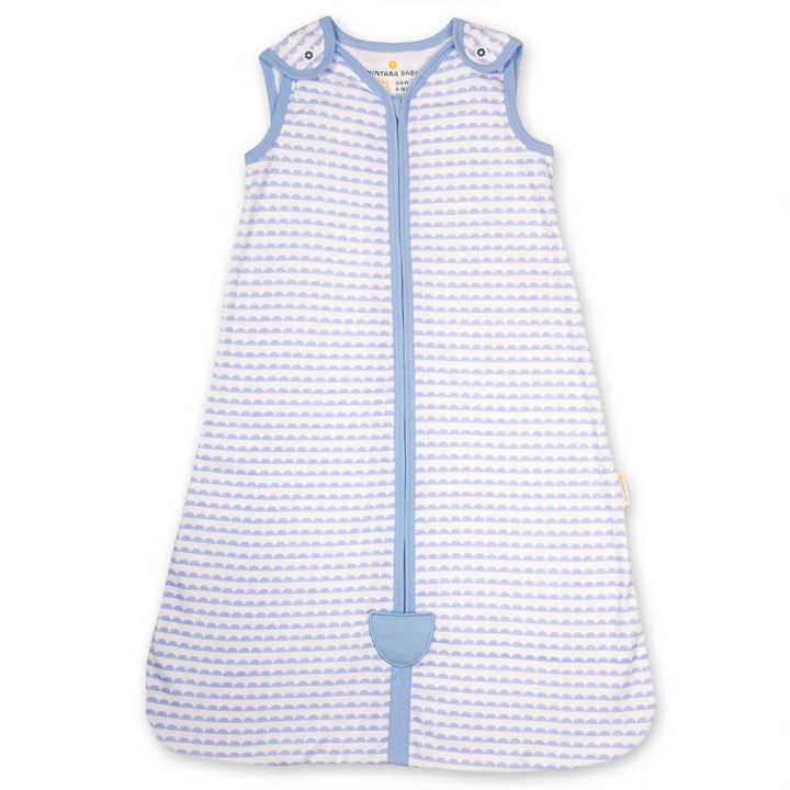 Nintara Baby 0.5 TOG Sleep Sack – Organic Cotton - Bumpy Skies