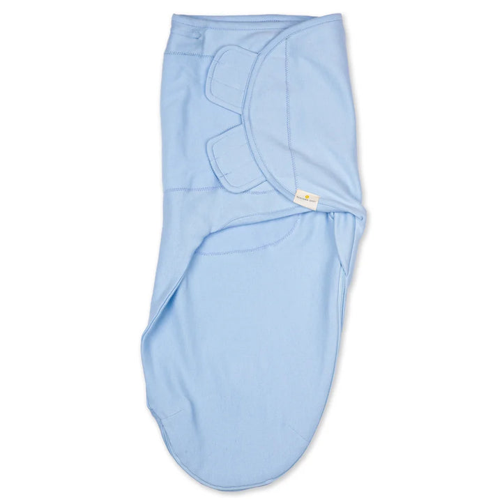 Nintara Baby Wake Me Not Swaddle Wrap for Newborns - Baby Blue