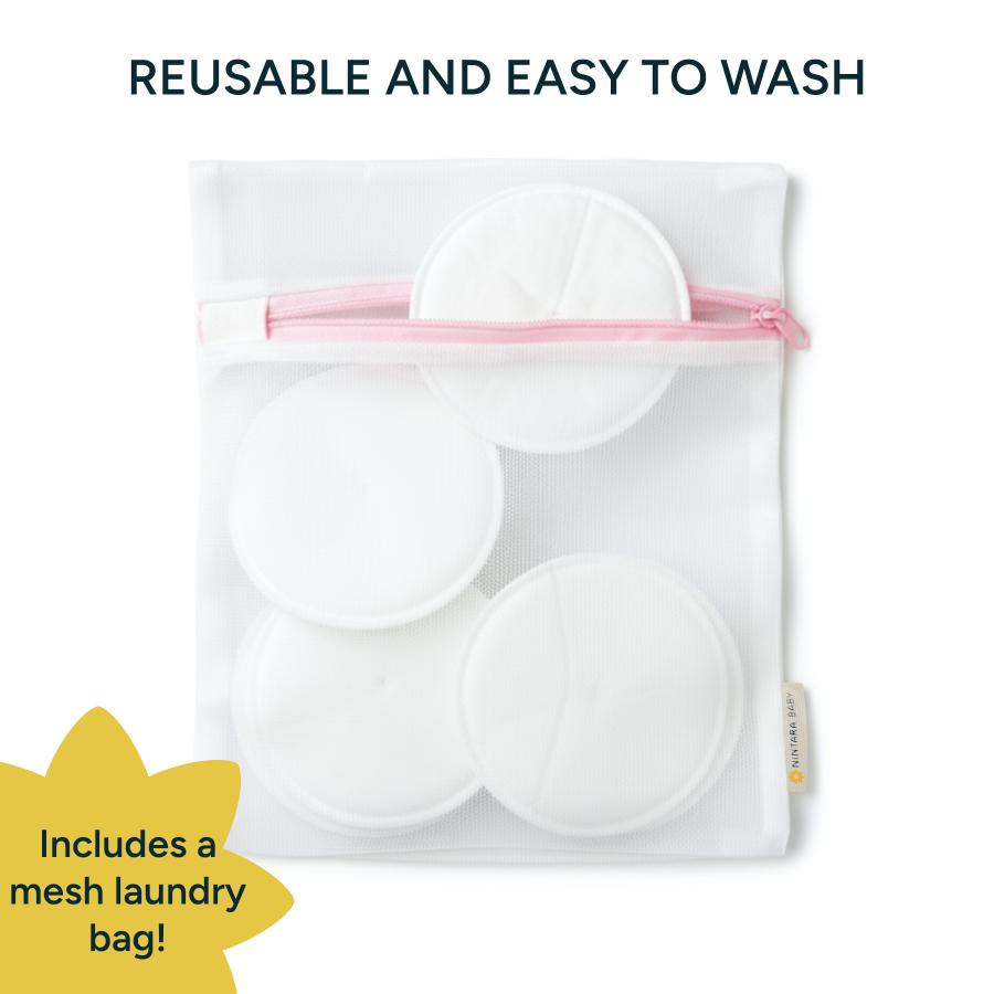 Nintara Baby Reusable Nursing Pads - Multicolour