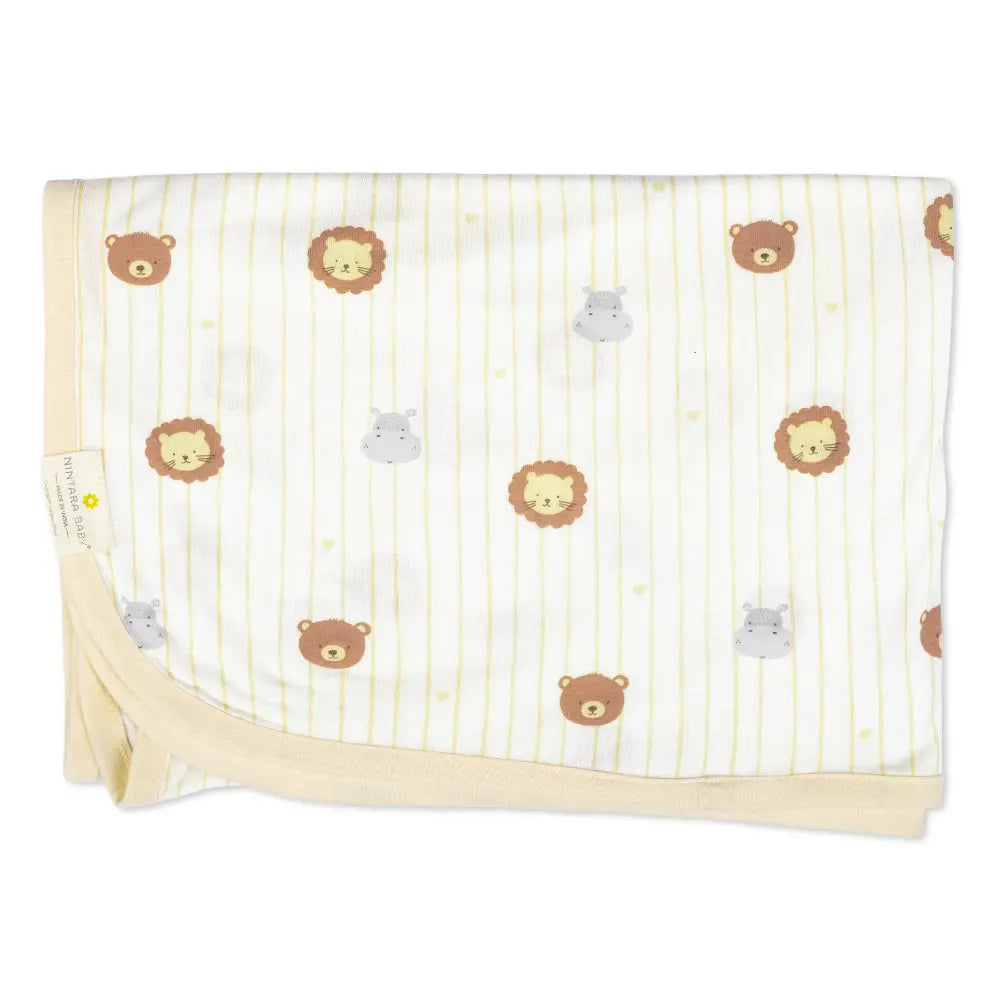 Nintara Baby The Breezy Blanket - (Thin Blanket) - Bear Hugs