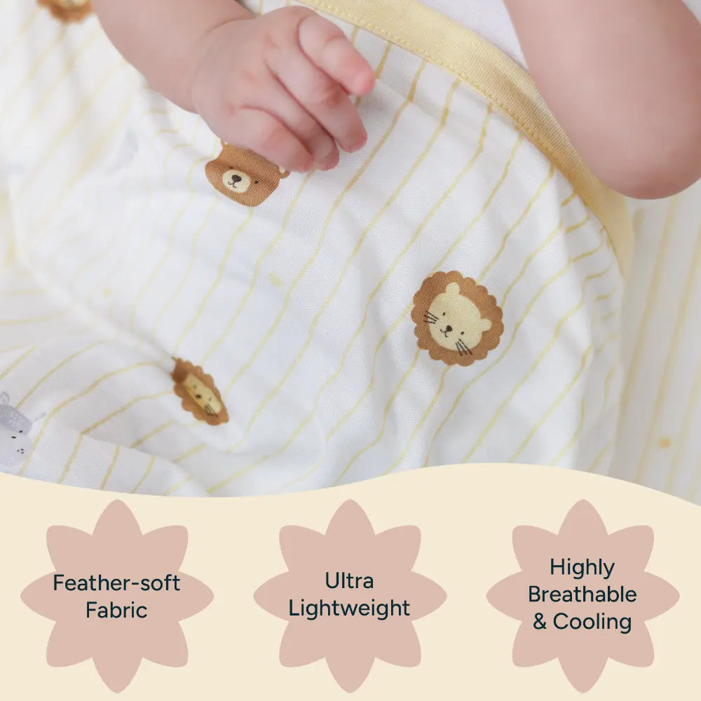Nintara Baby The Breezy Blanket - (Thin Blanket) - Bear Hugs