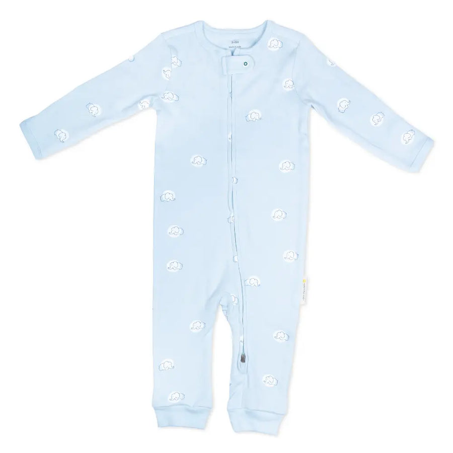 Nintara Baby Footless Bodysuit – 100% Organic Cotton Zip-Up Sleeper - Little Elies