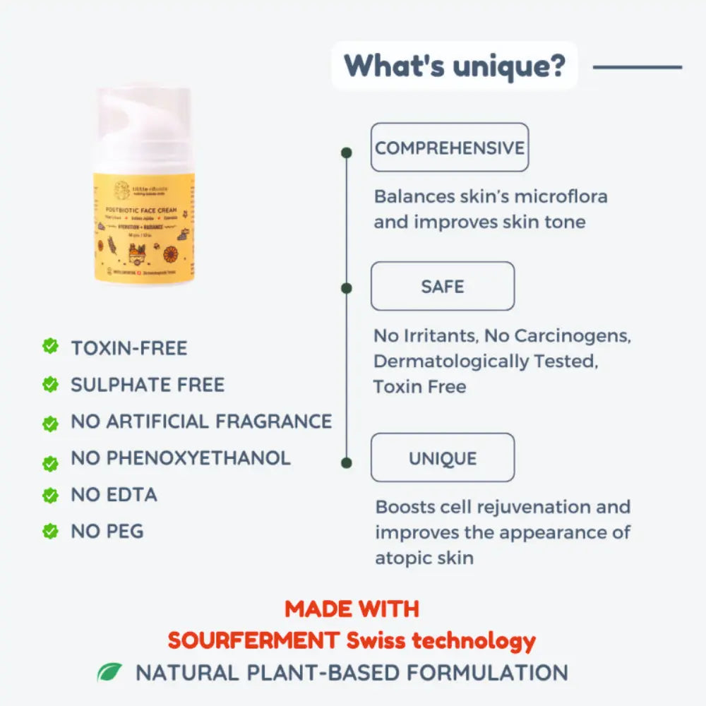 Little Rituals Baby Postbiotic Face Cream