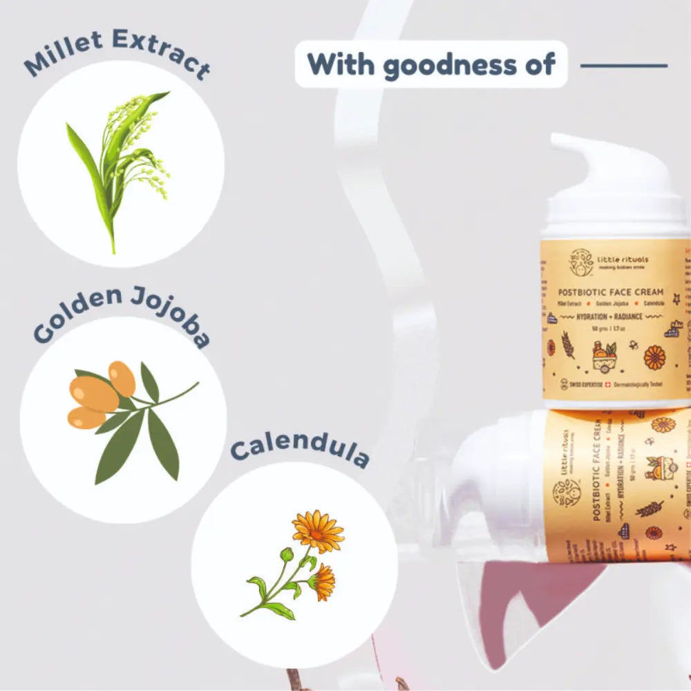 Little Rituals Baby Postbiotic Face Cream