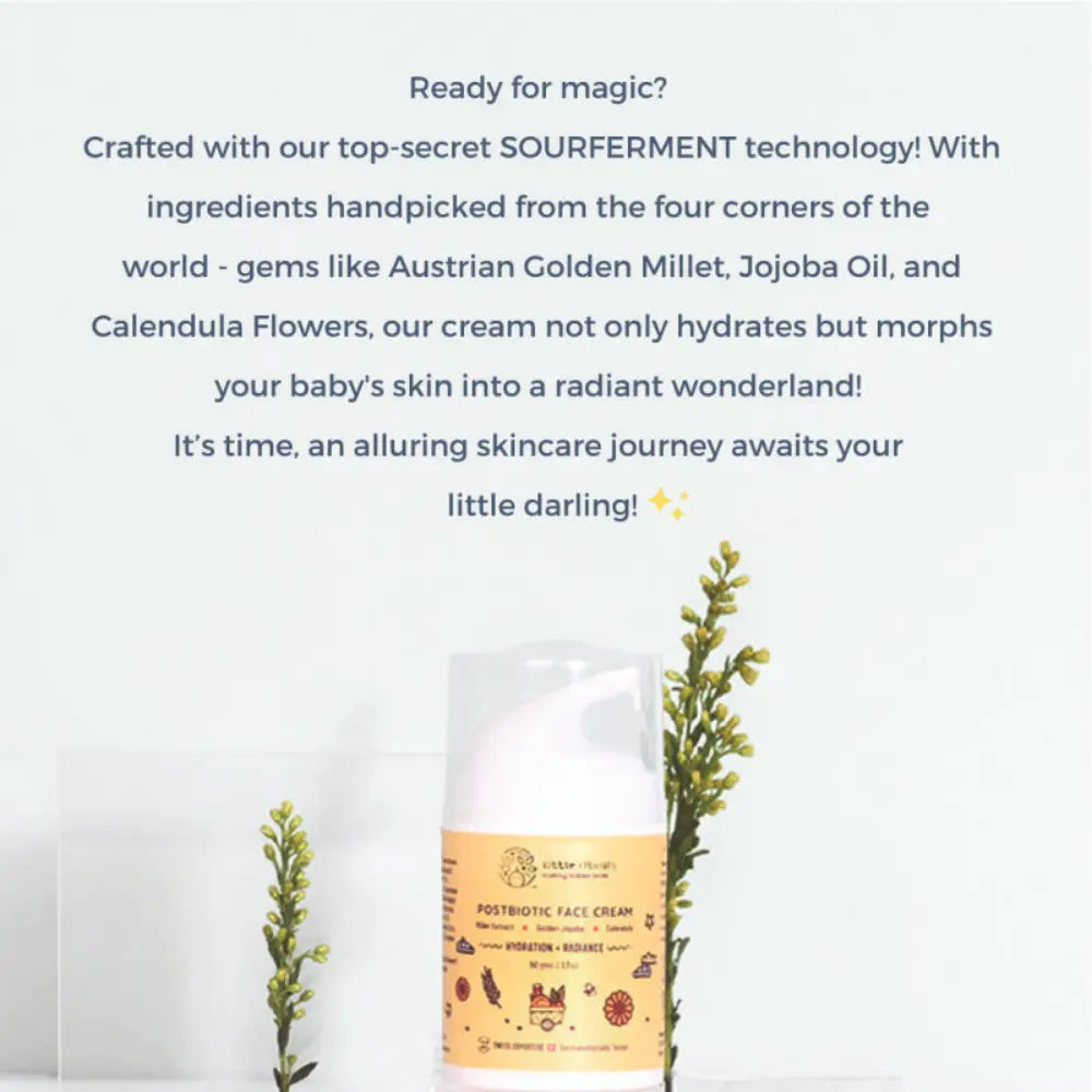 Little Rituals Baby Postbiotic Face Cream