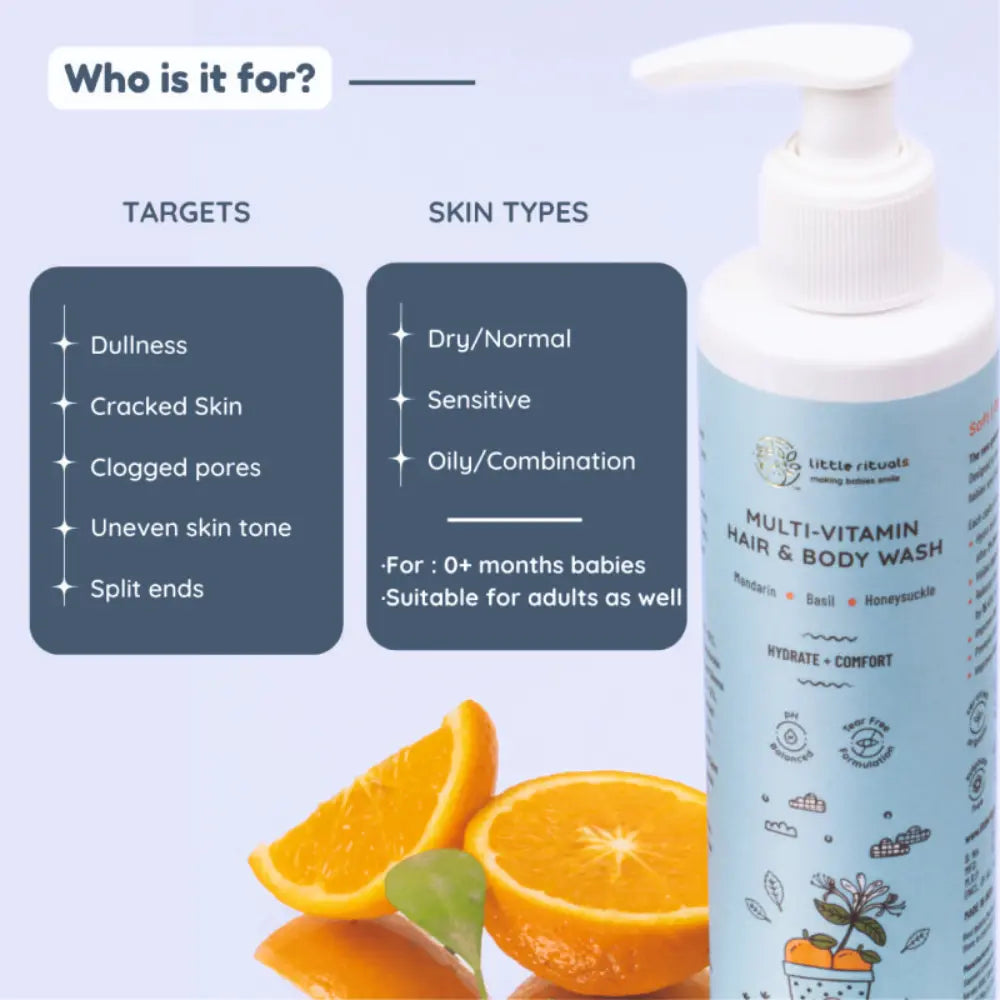 Little Rituals Baby Multi-Vitamin Body &amp; Hair Wash
