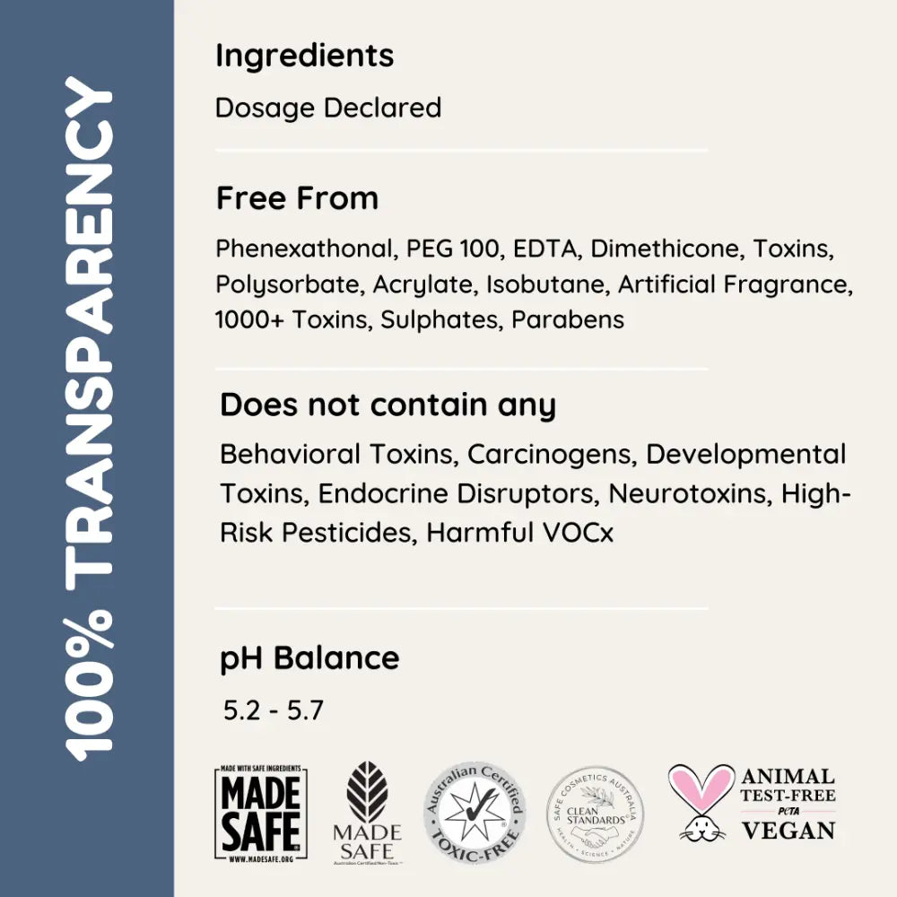 Little Rituals Plant Protein Hair Quat Free Baby &amp; Kids Natural Hair Conditioner  I MADE SAFE I Flax Seeds -  Argan Oil - 200 g