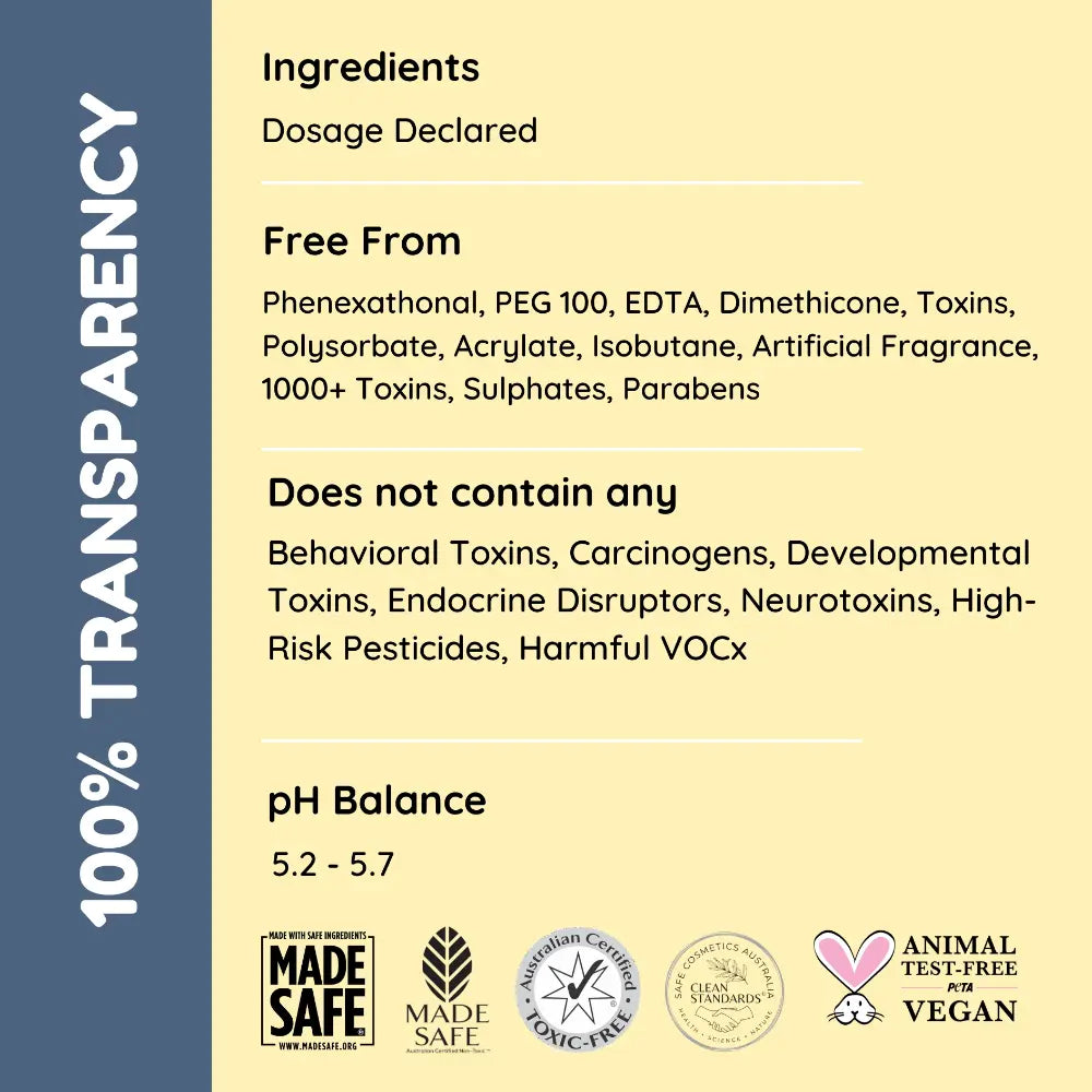 Little Rituals Plant Protein Hair Baby &amp; Kids Hair Shampoo pH Balanced -  Tear Free I MADE SAFE I Hibiscus -  Biotin -  200 ml