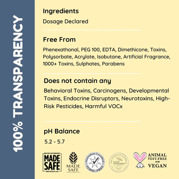 Little Rituals Plant Protein Hair Baby &amp; Kids Hair Shampoo pH Balanced -  Tear Free I MADE SAFE I Hibiscus -  Biotin -  200 ml