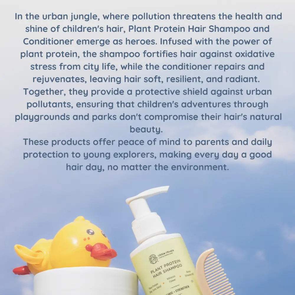 Little Rituals Plant Protein Hair Baby &amp; Kids Hair Shampoo pH Balanced -  Tear Free I MADE SAFE I Hibiscus -  Biotin -  200 ml