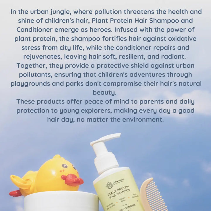 Little Rituals Plant Protein Hair Baby &amp; Kids Hair Shampoo pH Balanced -  Tear Free I MADE SAFE I Hibiscus -  Biotin -  200 ml