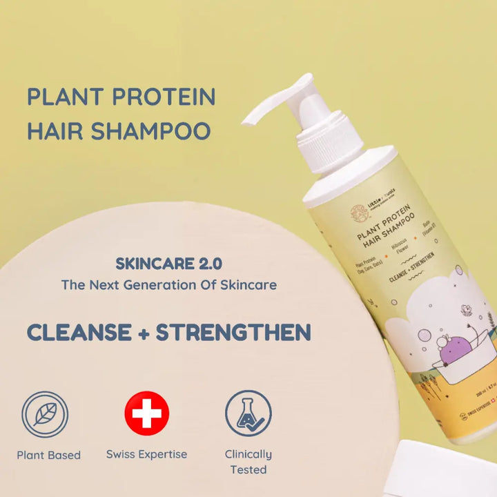 Little Rituals Plant Protein Hair Baby &amp; Kids Hair Shampoo pH Balanced -  Tear Free I MADE SAFE I Hibiscus -  Biotin -  200 ml