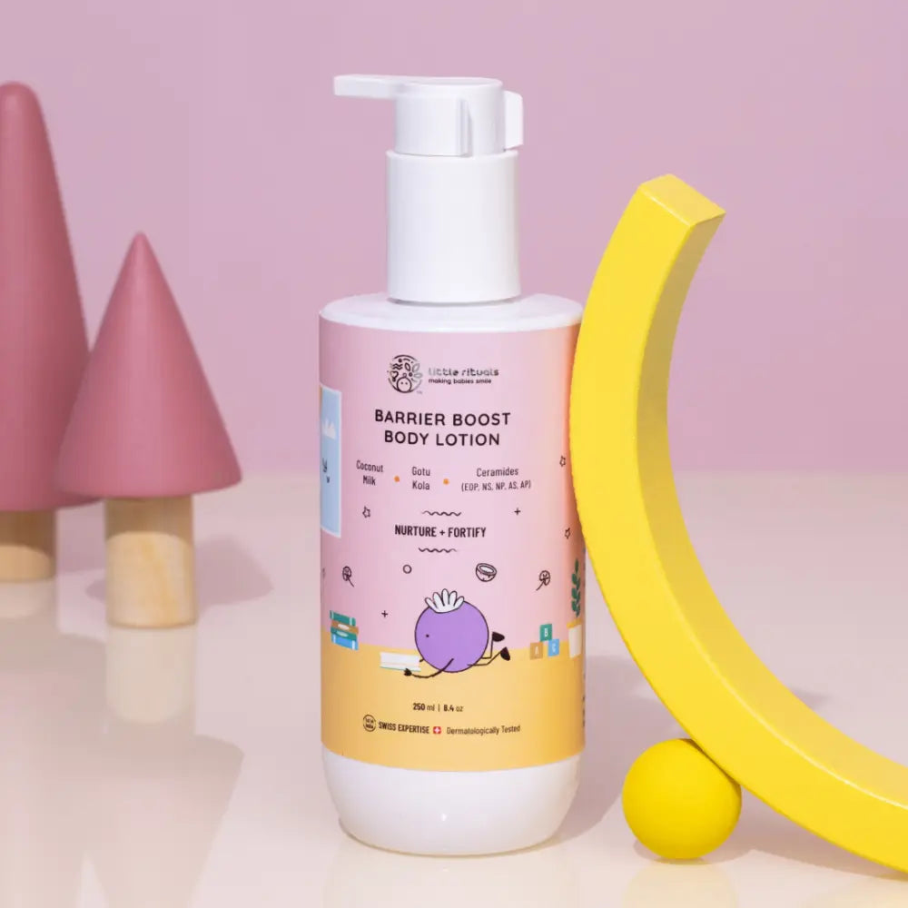 Little Rituals Barrier Boost Baby Body Lotion I MADE SAFE I Ceramide -  Gotu Kola -  Coconut Milk (250 ml)