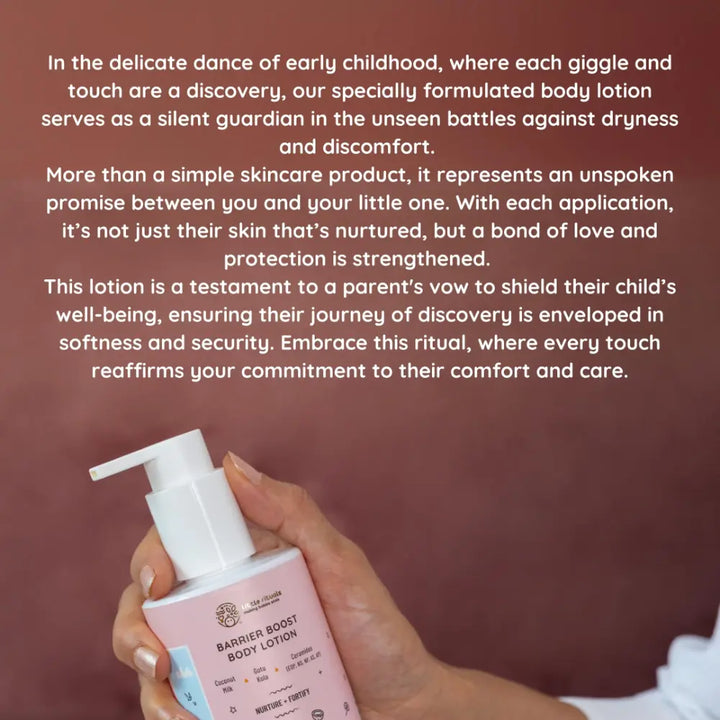 Little Rituals Barrier Boost Baby Body Lotion I MADE SAFE I Ceramide -  Gotu Kola -  Coconut Milk (250 ml)
